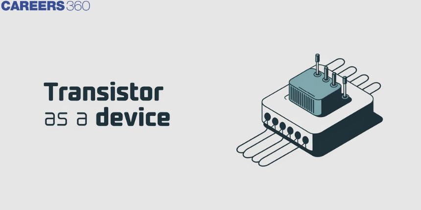 Transistor As A Device - Switch And Amplifier